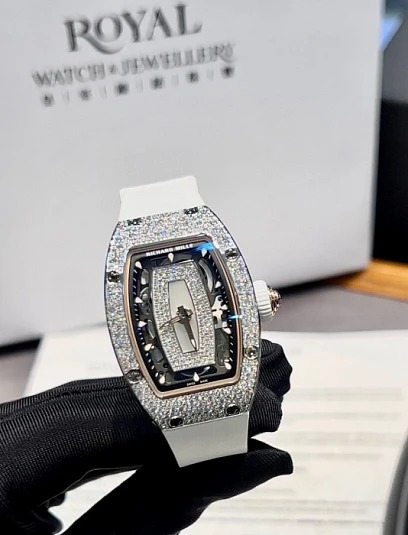 Richard Mille RM 07-01 White Ceramic Pave