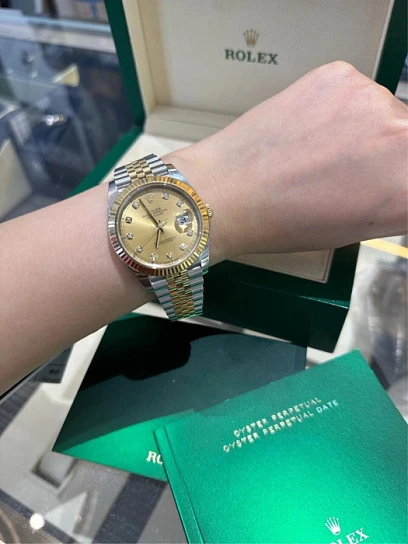 ROLEX Мужские часы Datejust 41 m126333-0012